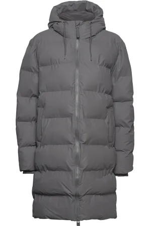 Rains Alta Long Puffer Jacket W3T4 Fôret Kåpe Grey