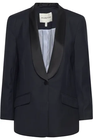 Munthe Loumie Blazers Single Breasted Blazers Navy