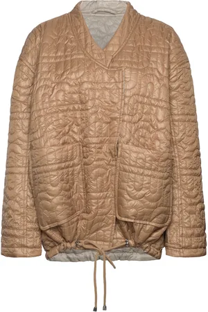 Munthe Timothie Vattert Jakke Beige