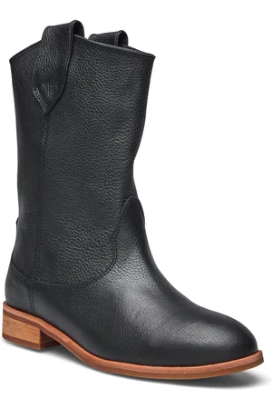 Anonymous copenhagen Claudia Shoes Boots Ankle Boots Ankle Boots Flat Heel Black