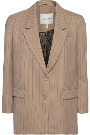 Munthe Thinka Blazers Single Breasted Blazers Beige