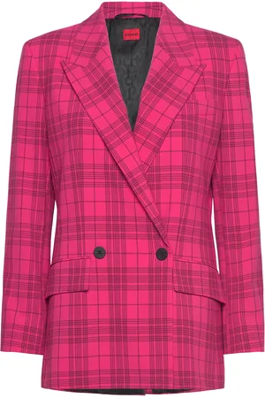 HUGO BOSS Akesi Blazers Double Breasted Blazers Pink