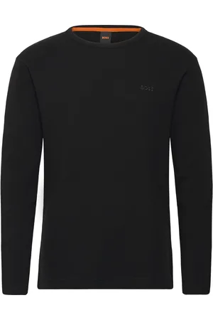 HUGO BOSS Tempesto Tops T-shirts Long-sleeved Black