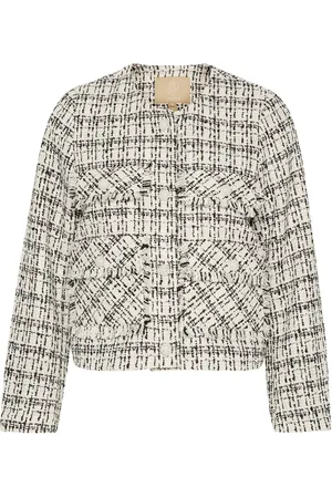 Culture Cucoca Jacket Outerwear Jackets Light-summer Jacket White