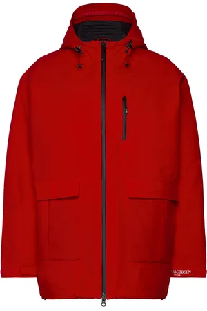 Ilse Jacobsen Raincoat Outerwear Rainwear Rain Coats Red