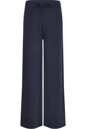 GANT Wool Knitted Pants Pyjamasbukser Pysjbukser Navy