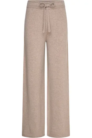 GANT Wool Knitted Pants Pyjamasbukser Pysjbukser Beige
