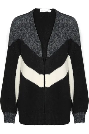 Karen by Simonsen Kbsuleima Dakota Cardigan Tops Knitwear Cardigans Black