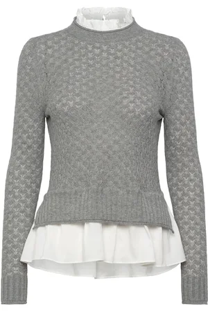 Ted Baker Holinas Tops Knitwear Jumpers Grey
