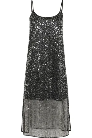 Karen by Simonsen Kbsigne Dress Maxikjole Festkjole Black