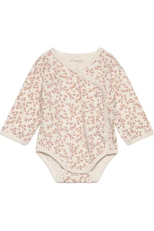 FIXONI Wrap Body Ls Aop Bodies Long-sleeved Pink