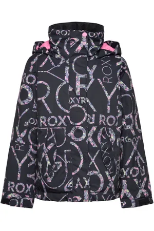 Roxy Jetty Girl Jk Outerwear Snow-ski Clothing Snow-ski Jacket Black