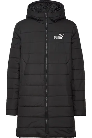PUMA Ess Hooded Padded Coat Sport Women Sport Clothing Sport Outerwear Sport Jackets Sport Padded Coats Black