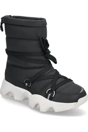 sorel Kinetic Impact Nxt Mid Boot Wp Shoes Wintershoes Black