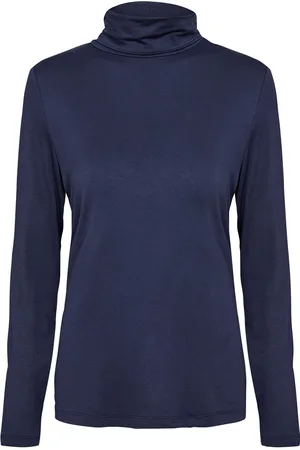soyaconcept Sc-Marica Tops T-shirts & Tops Long-sleeved Blue