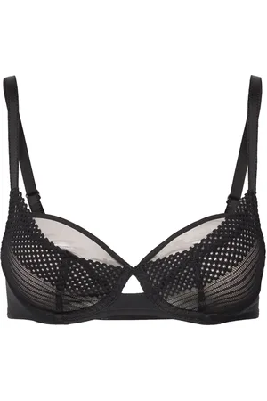 Chantelle Pulp Play Very Covering Underwired Bra Designers Bras & Tops Wired Bras Black