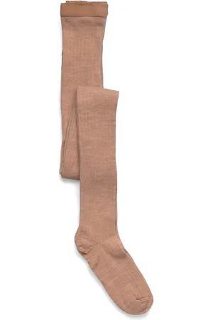 mp Denmark Wool Rib Tights Tights Brown