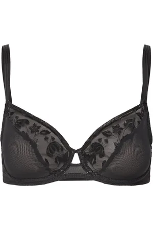 Chantelle Pulp Philter Very Covering Underwired Bra Lingerie Bras & Tops Wired Bras Black