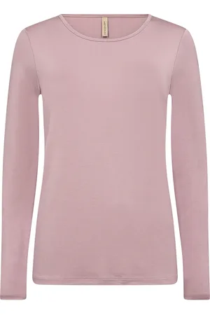 soyaconcept Sc-Marica Tops T-shirts & Tops Long-sleeved Pink