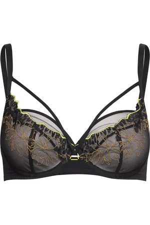 Chantelle Pulp Spice Very Covering Underwired Bra Designers Bras & Tops Wired Bras Black