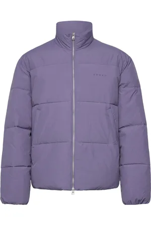 Edwin Puffer Jacket-Heron Fôret Jakke Purple