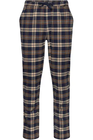JBS Pyjamas Pants Flannel. Joggebukser Navy