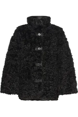 Twist & tango Mia Faux Fur Jacket Outerwear Faux Fur Black
