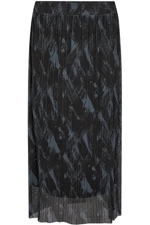 soyaconcept Sc-Iliane Skirts Knee-length & Midi Skirts Grey