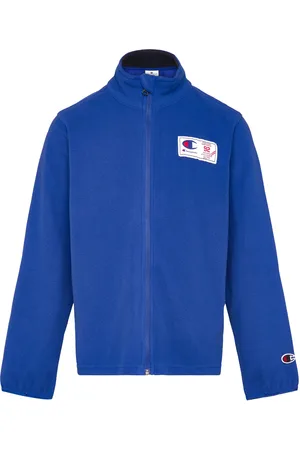Champion Full Zip Top Tops Sweat-shirts & Hoodies Sweat-shirts Blue