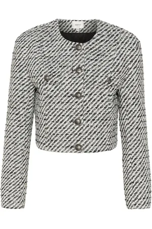 Gestuz Amilinagz Jacket Blazers Cropped Blazers Black
