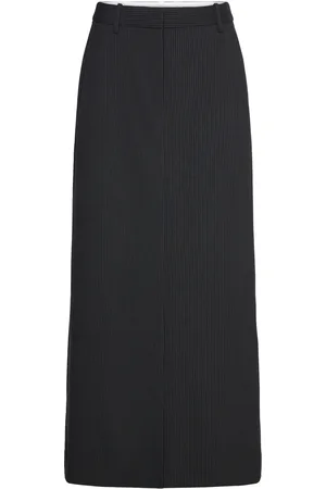 Munthe Suttle Skirts Maxi Skirts Navy