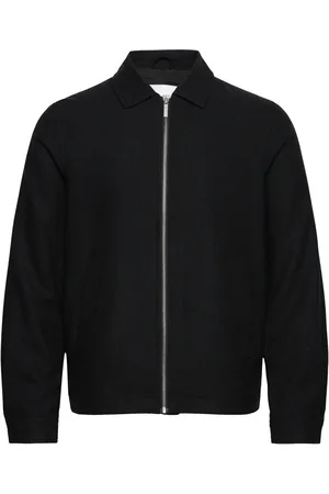Les Deux Como Coach Wool Jacket Ulljakke Jakke Black