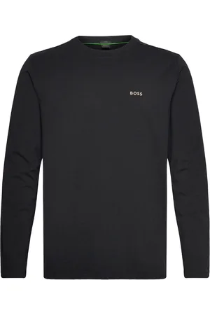 HUGO BOSS Tee Long Sport T-shirts Long-sleeved Black