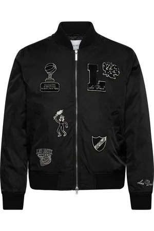 Les Deux Neo Varsity Bomber Jacket Bomberjakke Jakke Black