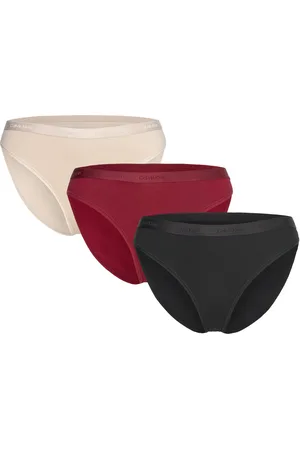 Calvin Klein Bikini 3Pk Truse Brief Truse Red
