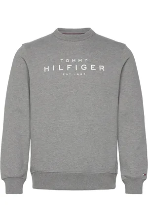 Tommy Hilfiger Sweatshirt Tops T-shirts Long-sleeved Grey
