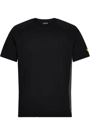 Lyle & Scott Colour Block Core T-Shirt Sport Men Men Sports Clothes Sport Tops Sport T-shirts Black