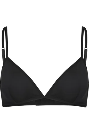 ccdk copenhagen Modal Triangle Bra Lingerie Bras & Tops Soft Bras Black