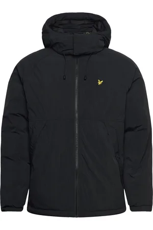 Lyle & Scott Padded Puffer Jacket Fôret Jakke Black