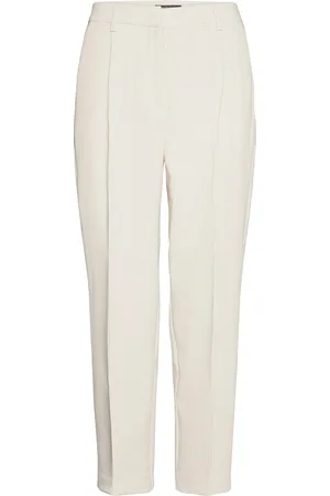 Bruuns Bazaar Cindysusbbdagny Pants Bottoms Trousers Suitpants White