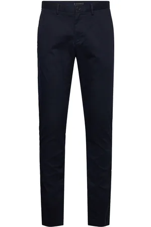 Tommy Hilfiger Core Bleecker 1985 Pima Cotton Bottoms Trousers Chinos Navy