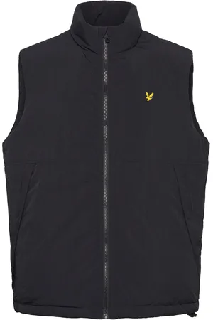 Lyle & Scott Padded Puffer Gilet Vest Black