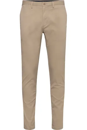 Tommy Hilfiger Core Bleecker 1985 Pima Cotton Bottoms Trousers Chinos Beige