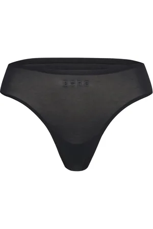Björn Borg Core Lyocell Thong 1P Sport Women Sport Clothing Sport Underwear Sport Panties Black