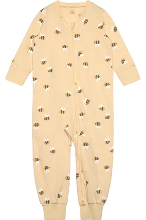 Lindex Pyjamas Bumblebee Sn Pyjamas Sie Jumpsuit Yellow