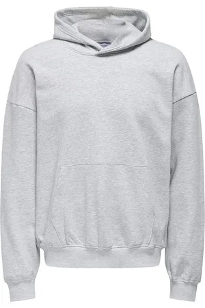 Only & Sons Onsturner Life Vtg Hoodie Sweat Noos Tops Sweat-shirts & Hoodies Hoodies Grey