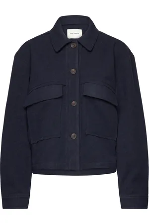 Sofie Schnoor Bennysw Jacket Ulljakke Jakke Navy