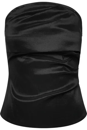 A-View Christa Top Tops Blouses Sleeveless Black