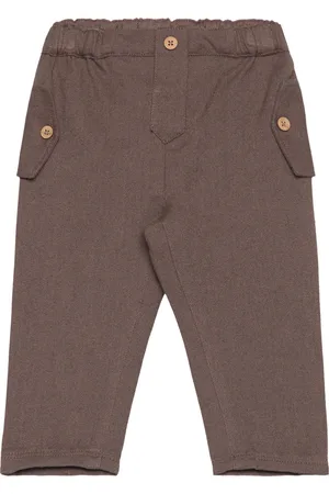 EN FANT Pants Woven Bottoms Chinos Brown