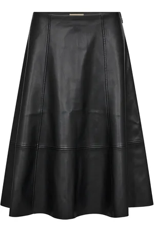 soyaconcept Sc-Beckie Skirts Knee-length & Midi Skirts Black